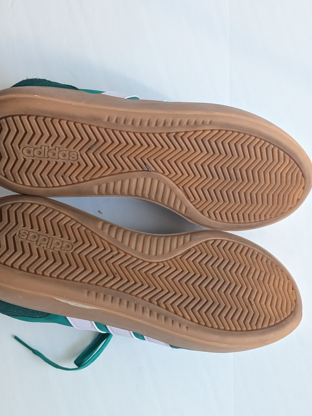 Adidas Barreda Decode Women’s 8.5 Green Suede Gum Sole - Picture 8 of 10